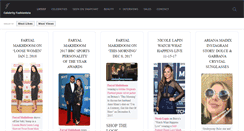 Desktop Screenshot of celebrityfashionista.com